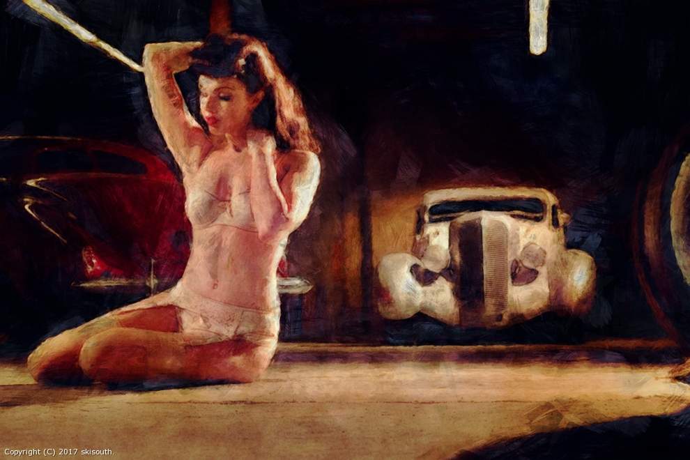 Garage pinup by skisouth