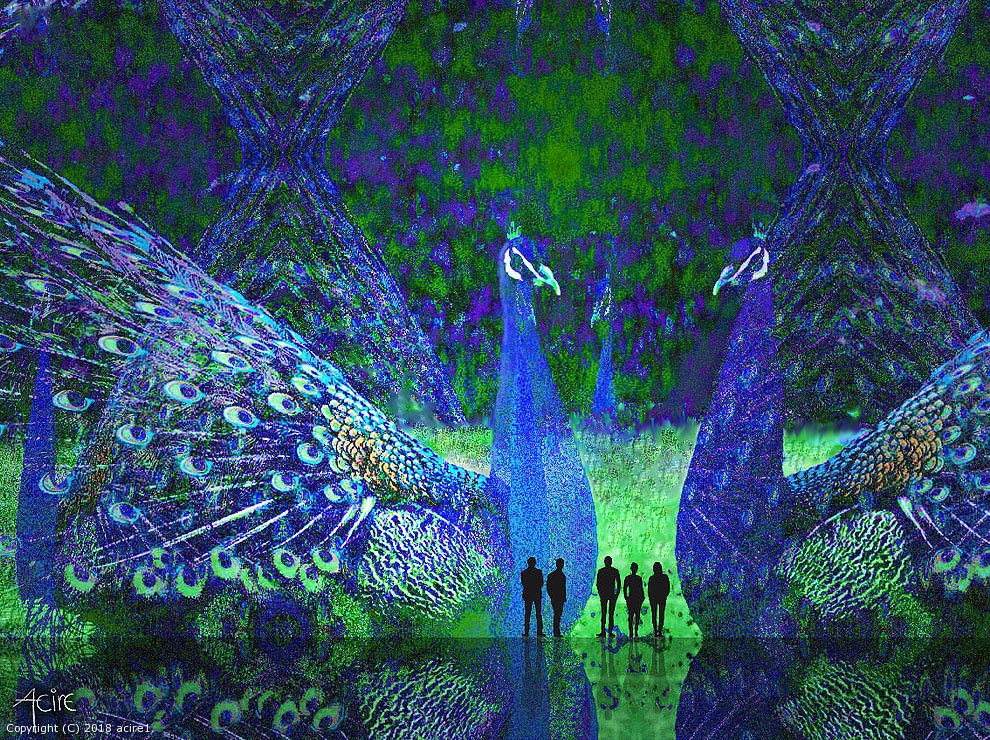 Sculpture park at World Expo by acire1