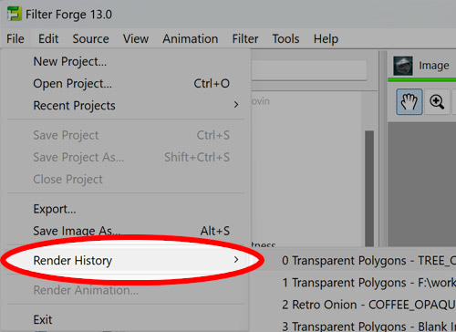 Render History
