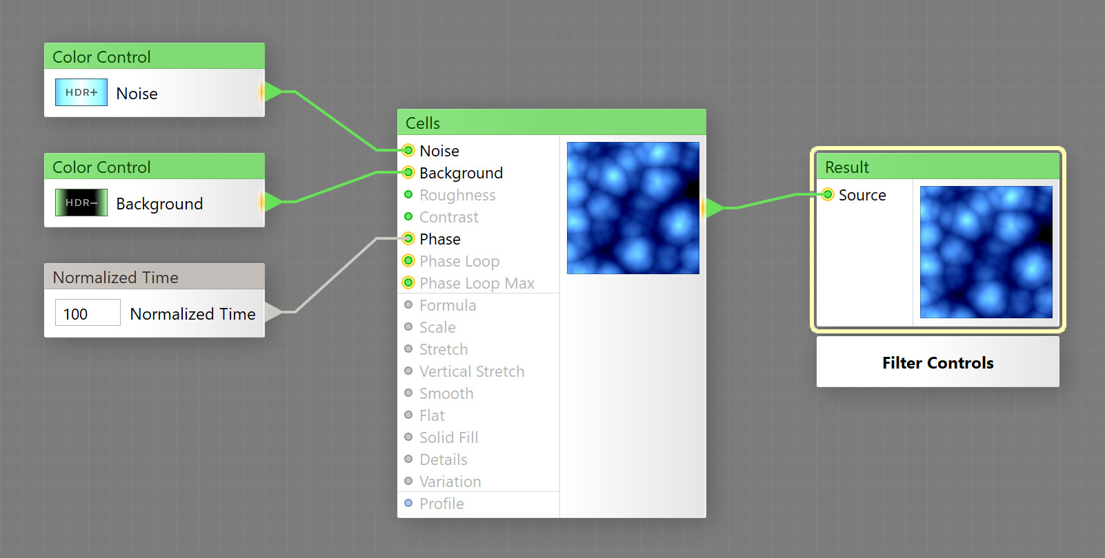 Filter example