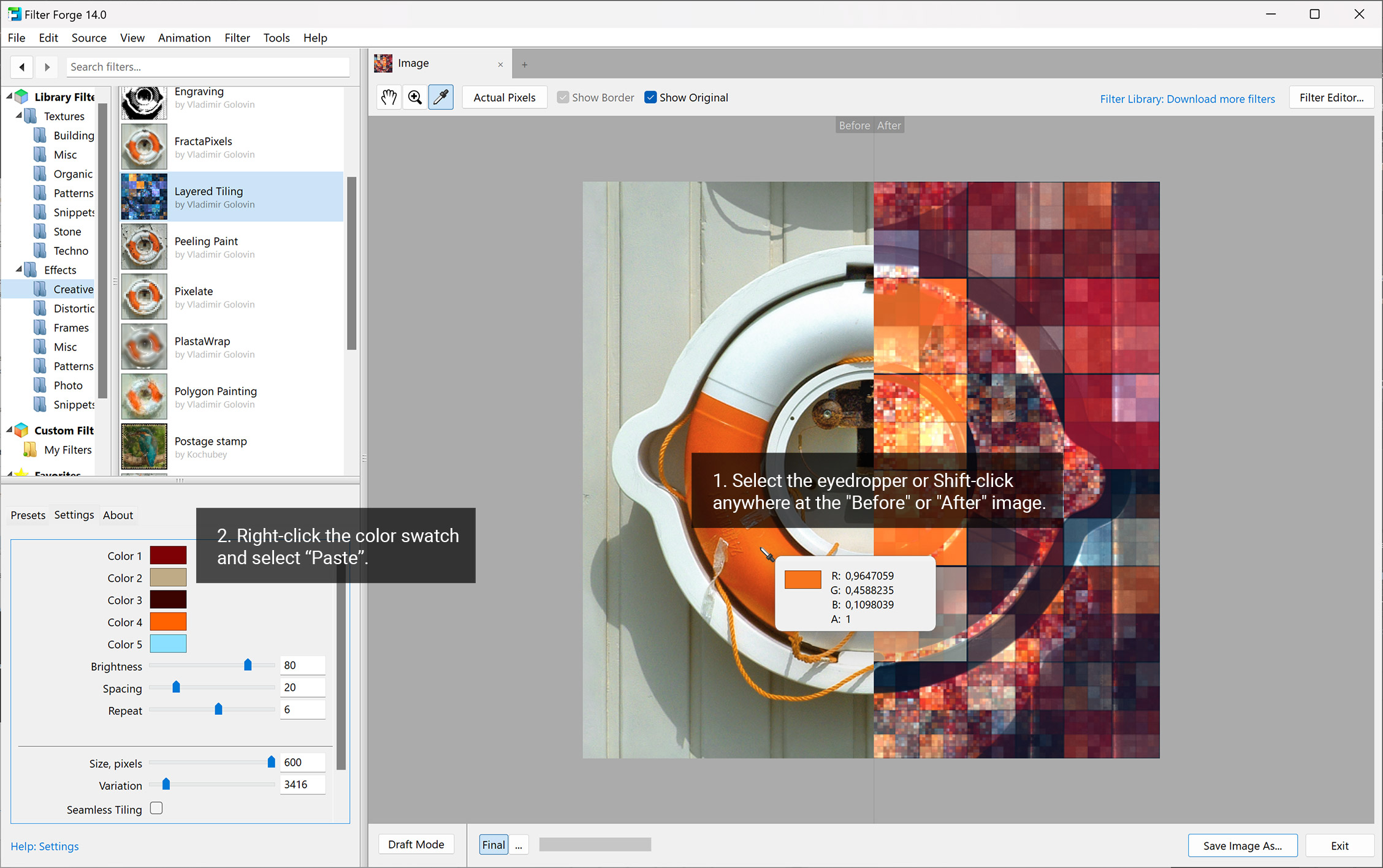 Improved Eyedropper Tool