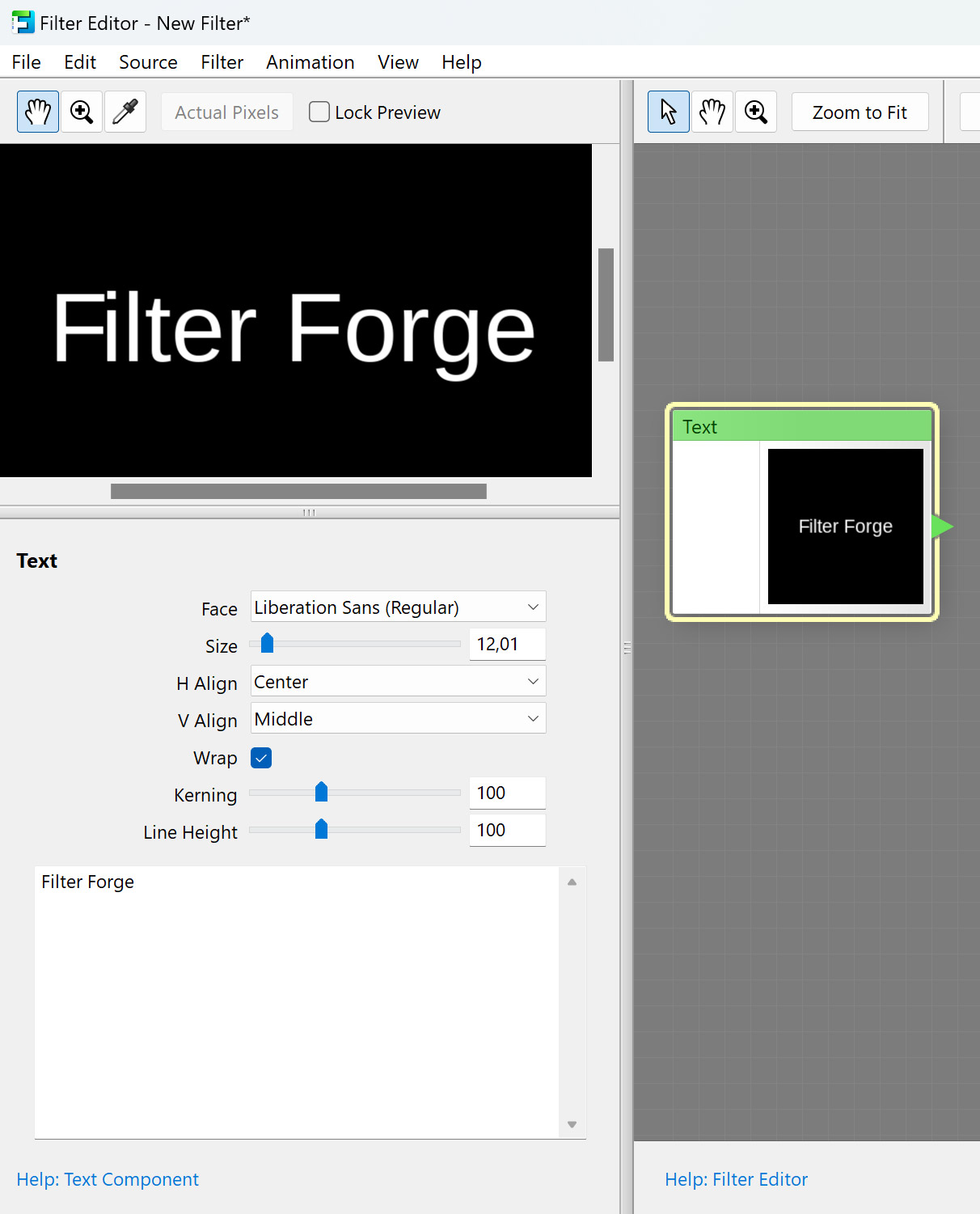 Text Component