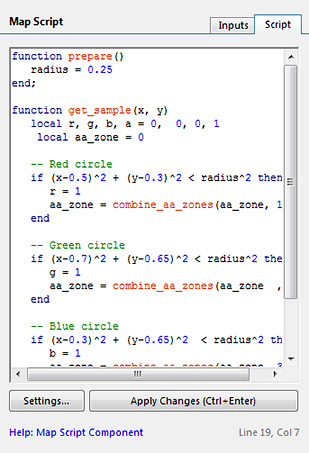 Script Tab